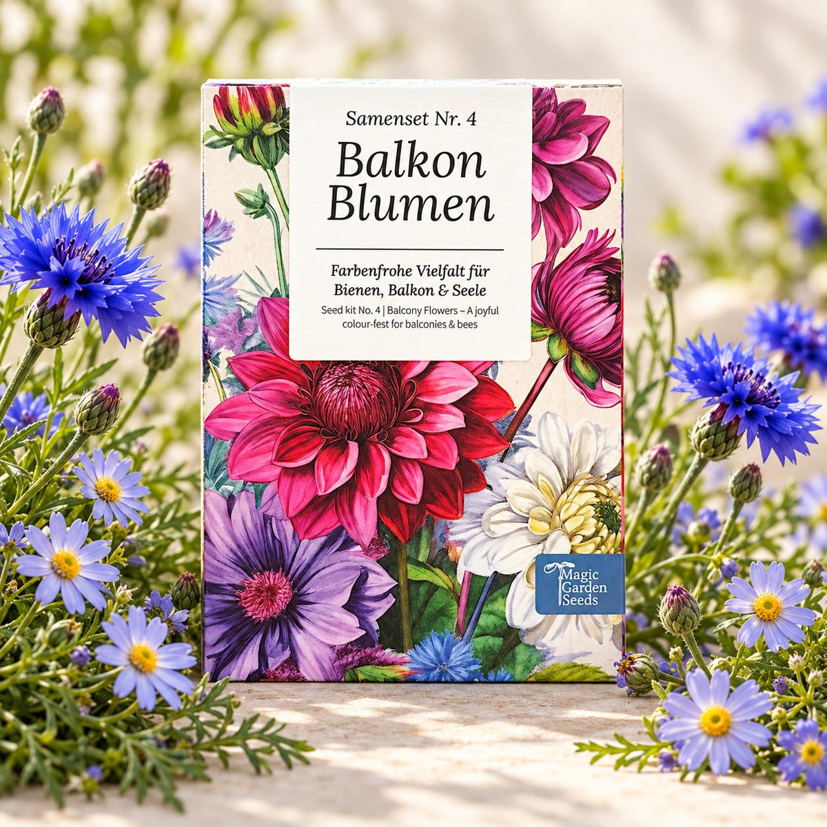 Balkon Blumen Samenset