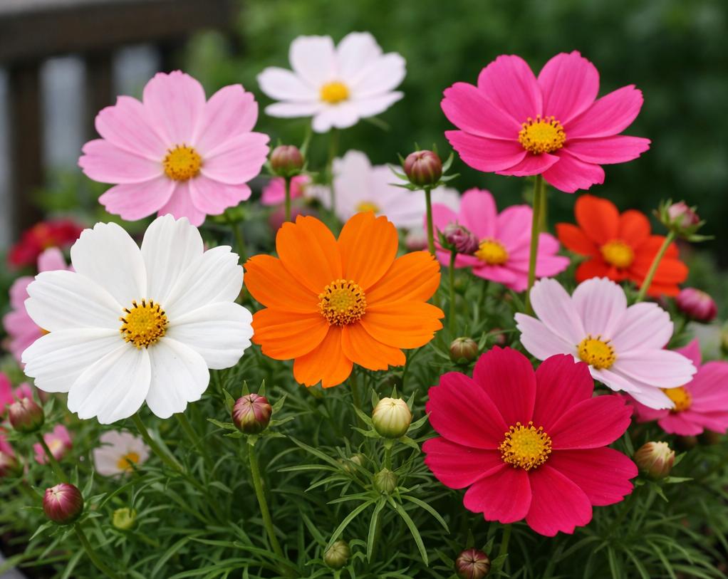 Cosmea Mischung niedrig wachsend