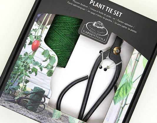 Stahl Bonsaischere + Bindegarn Set