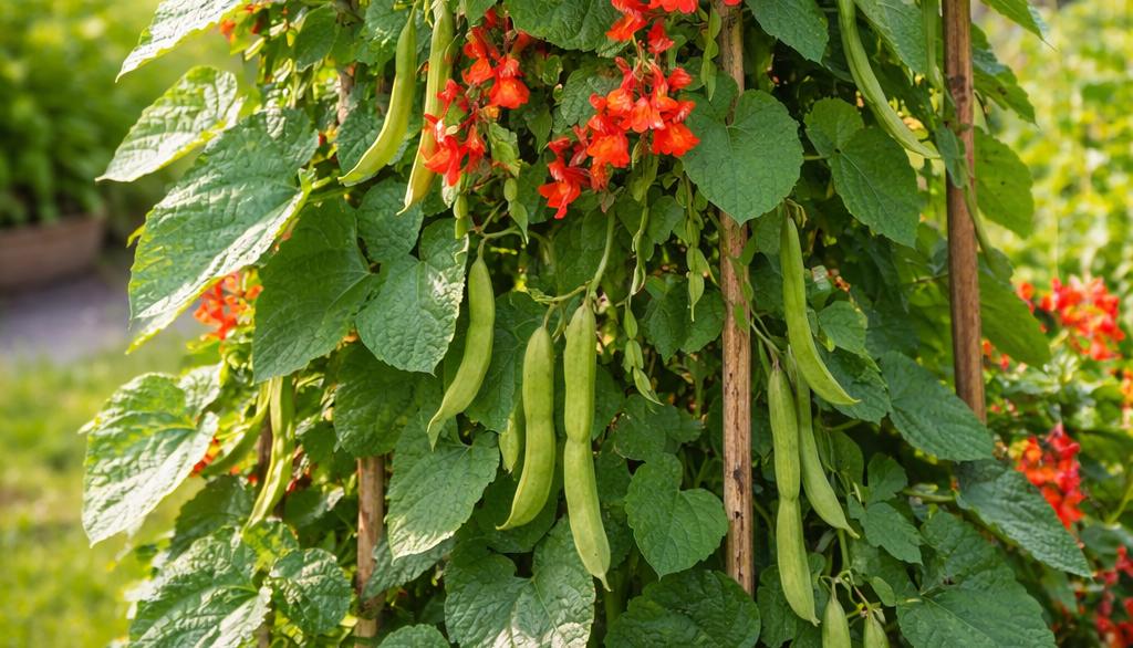 Feuerbohnen leicht gemacht – spektakuläre Kletterpflanzen für Garten & Balkon