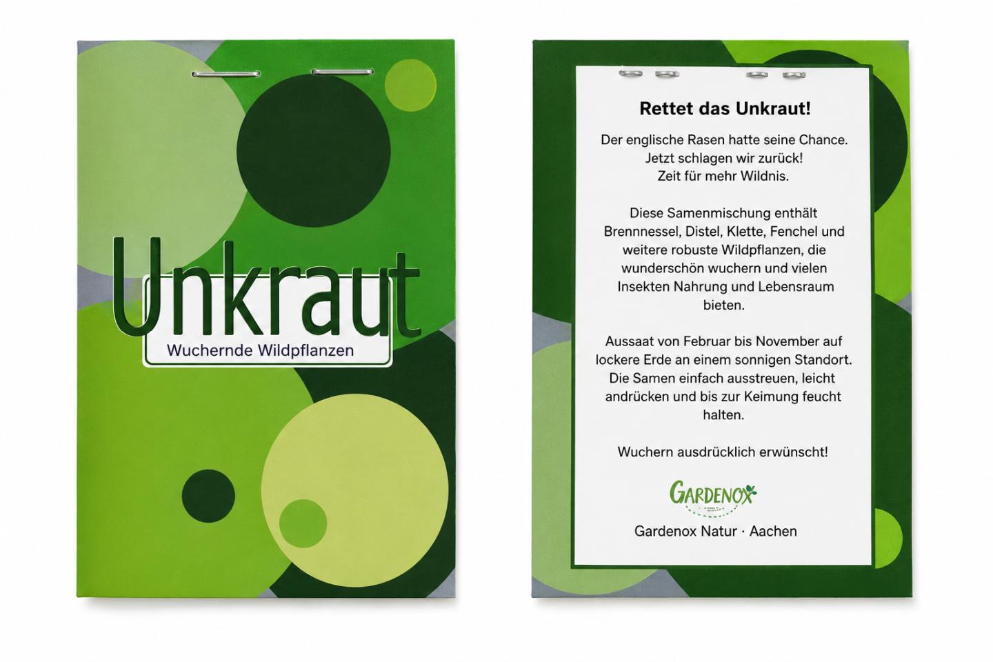"BESTE Unkrautsamen" schnell wachsend für 5 qm