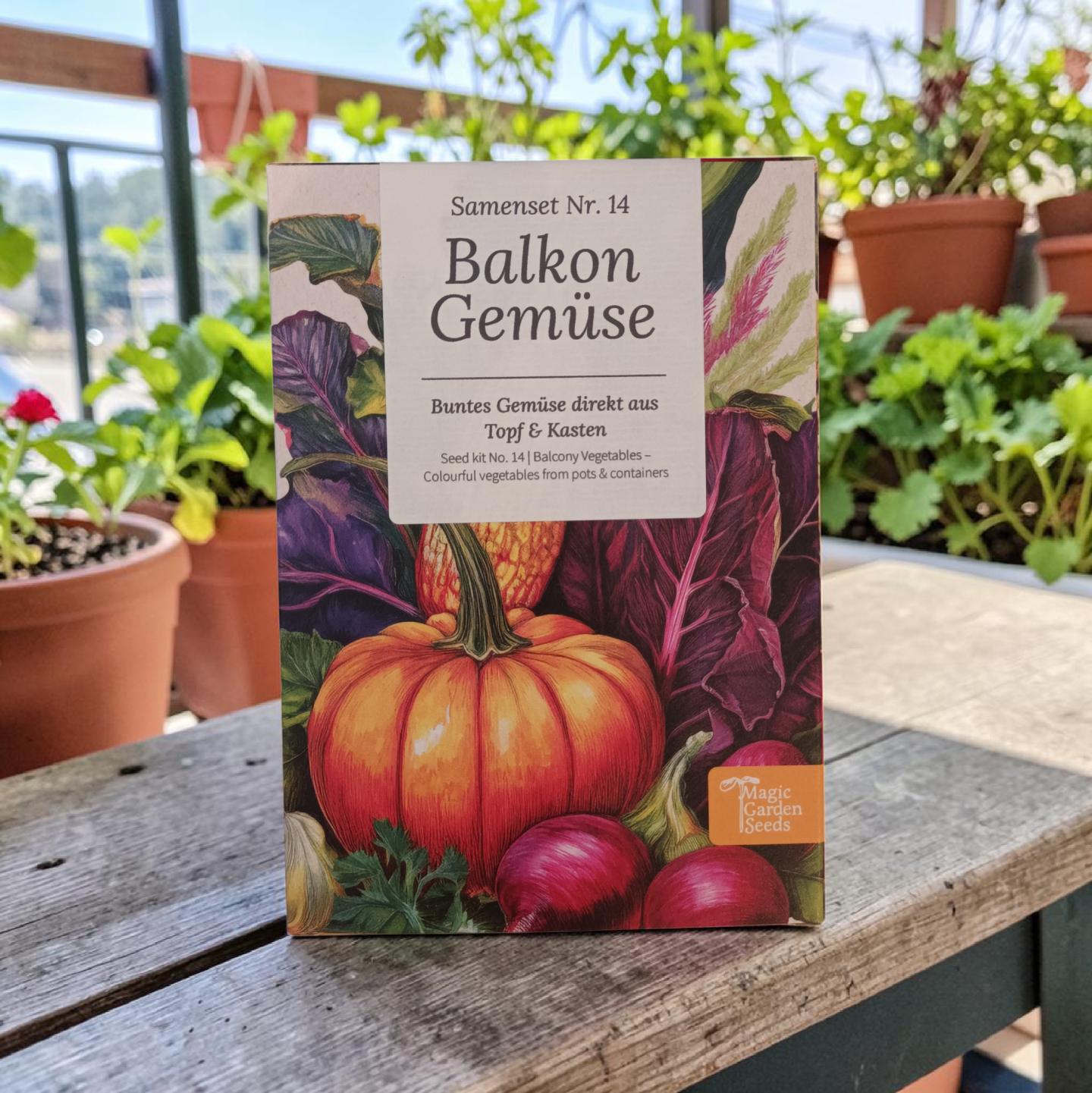 Balkon Gemüse Samenset