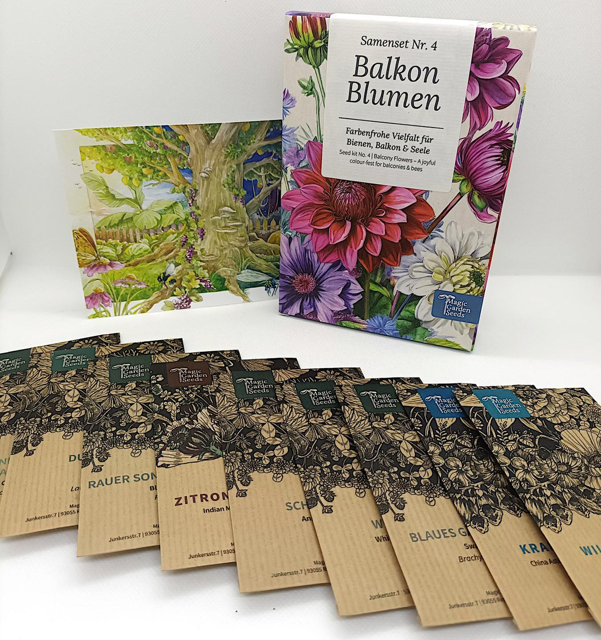 Balkon Blumen Samenset