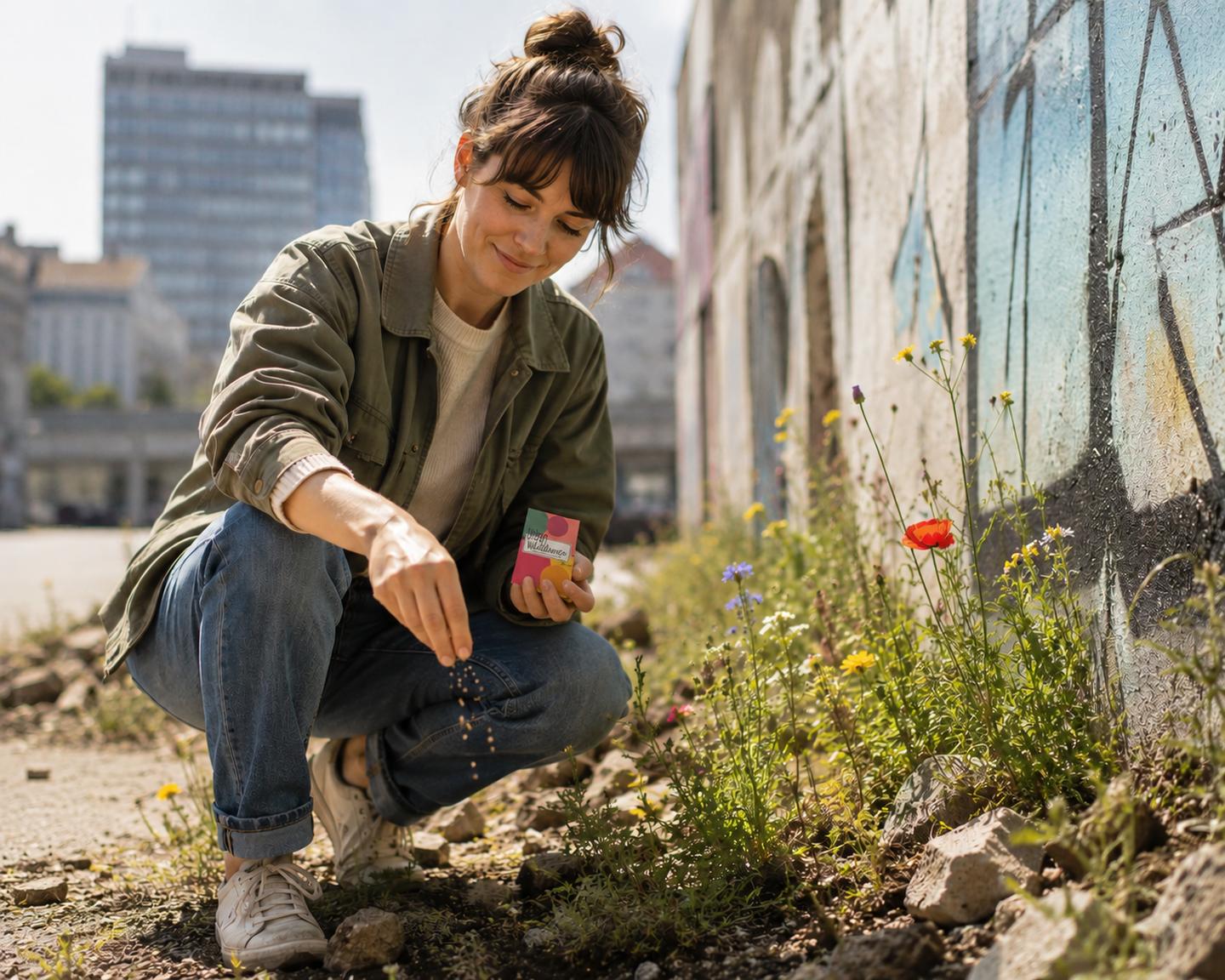 "Urban Wildblumen" - Saatgut für Wilde Ecken 5 qm