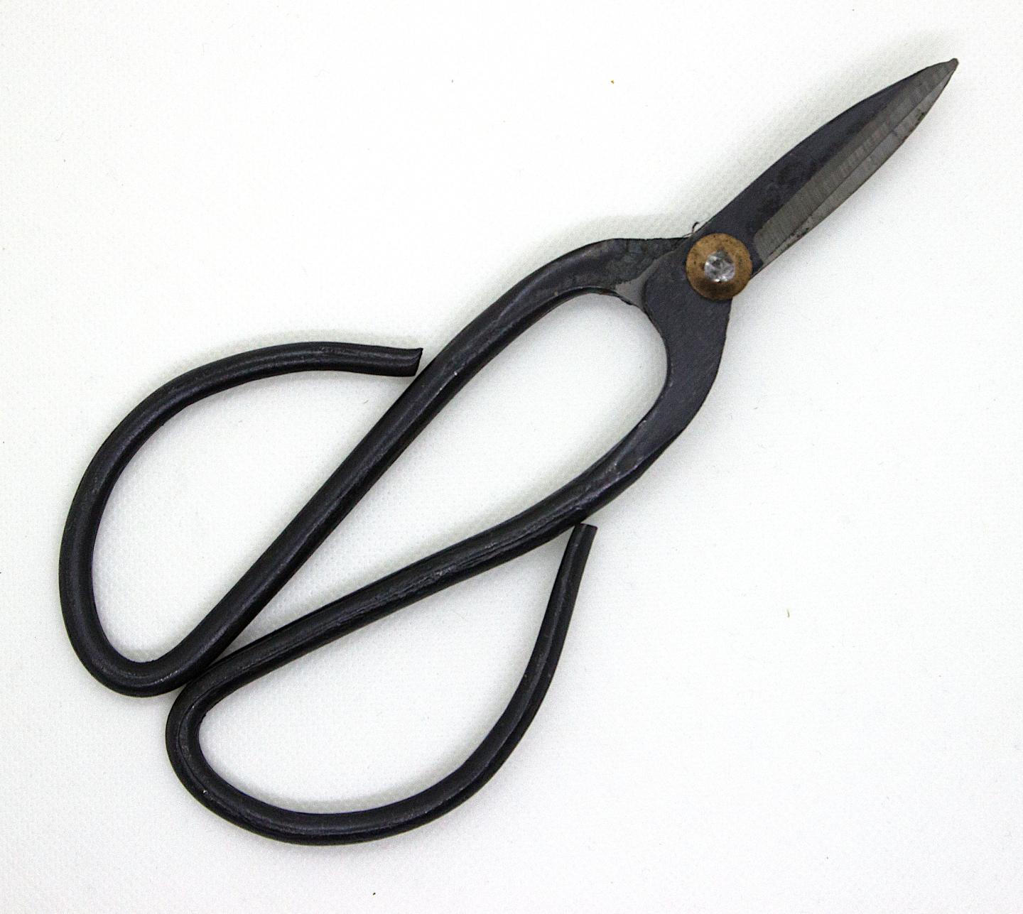 Stahl Bonsaischere + Bindegarn Set